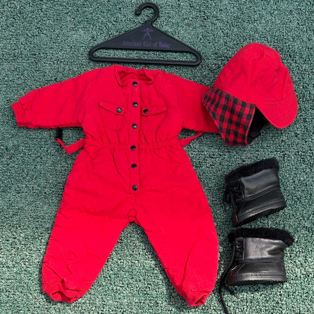 American Girl Dogsled outfit